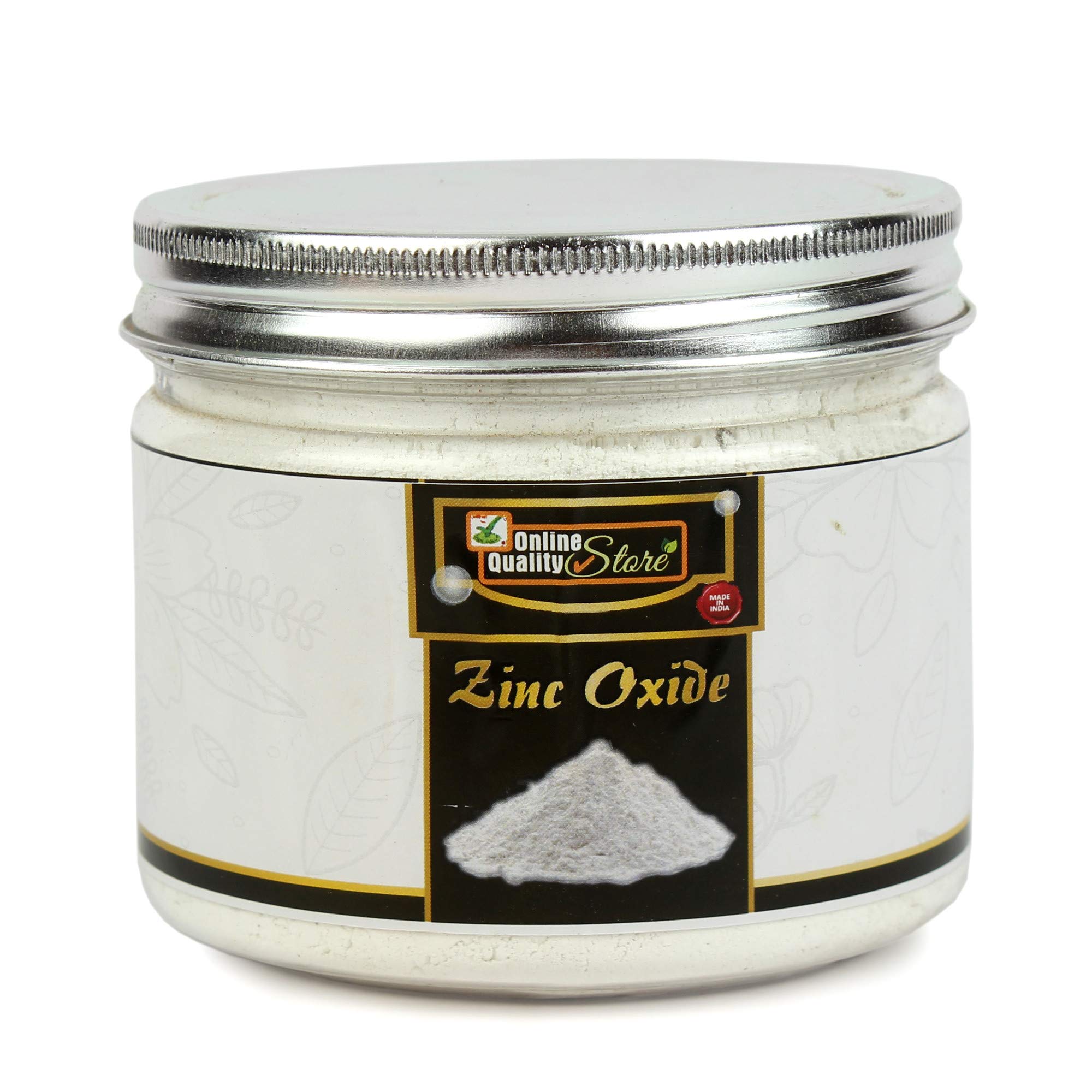 Premium Zinc Oxide Powder for Face & Skin Care - 250g | Natural Sunscreen, Acne Treatment, Soothing Irritation | DIY Beauty & Skincare Recipes