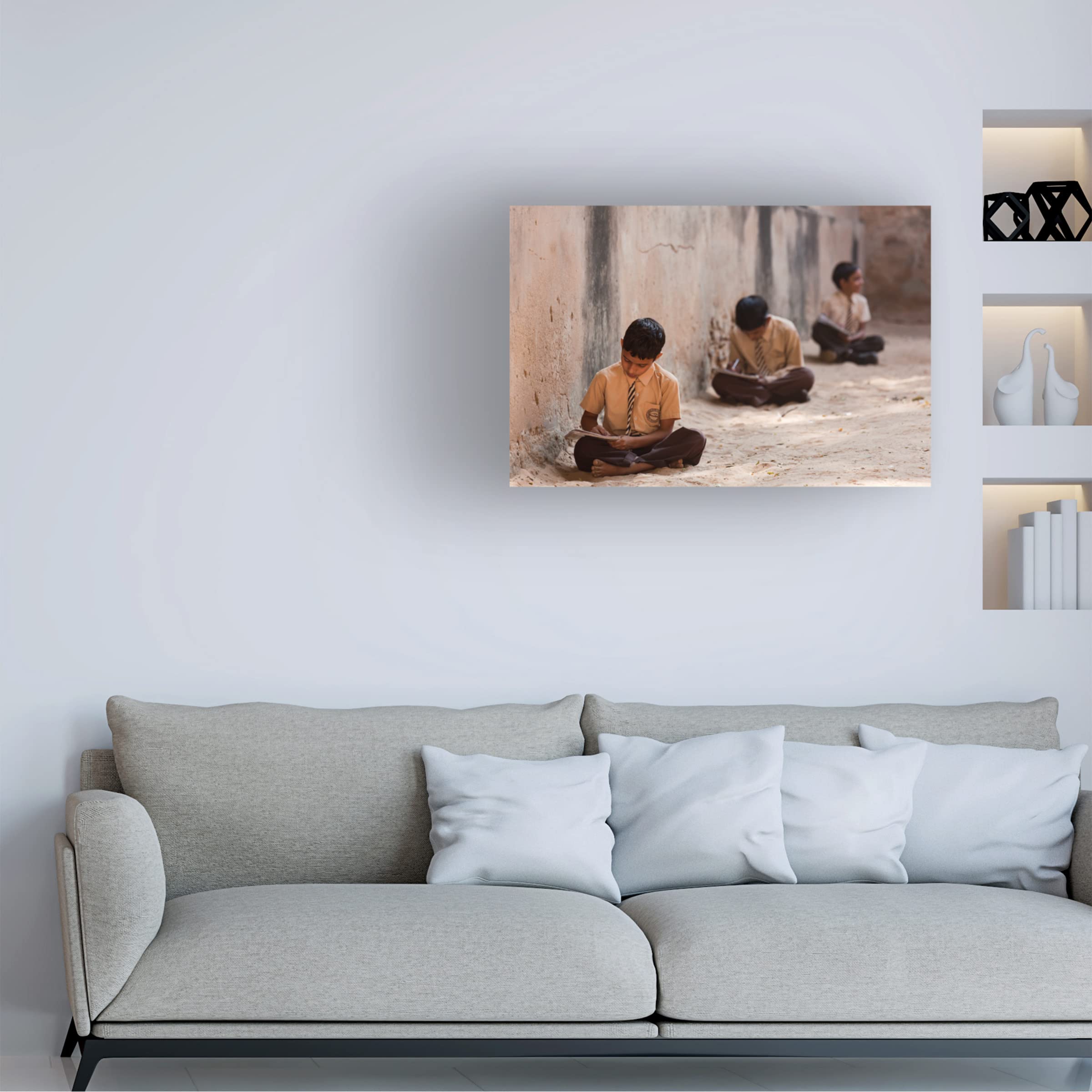 Stefan Nielsen 'Education' Canvas Art Print - Trademark Fine Art - Perfect for Classrooms, Offices & Home Decor