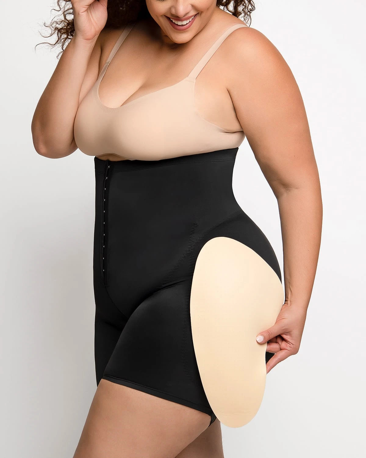 AirSlim® Butt Hip Enhancer Padded Shaper - Waist Trainer & Body Shaper for Women - Perfect for Workout, Yoga, and Everyday Wear
