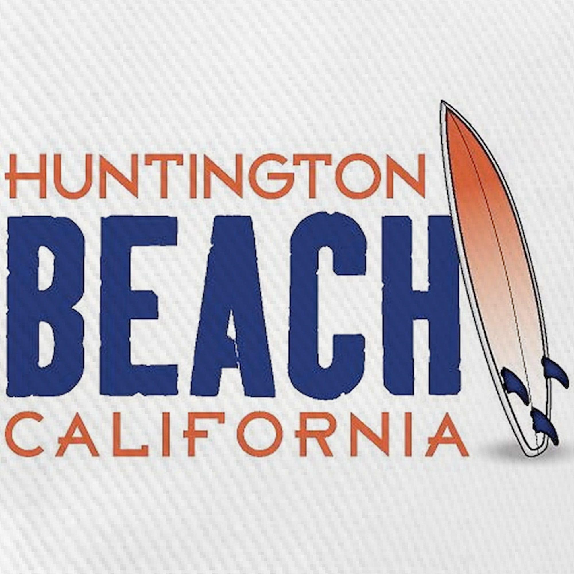 Huntington Beach Baseball Cap - Adjustable Dad Hat for Men & Women - Surfing, Beach Outings, Casual Wear