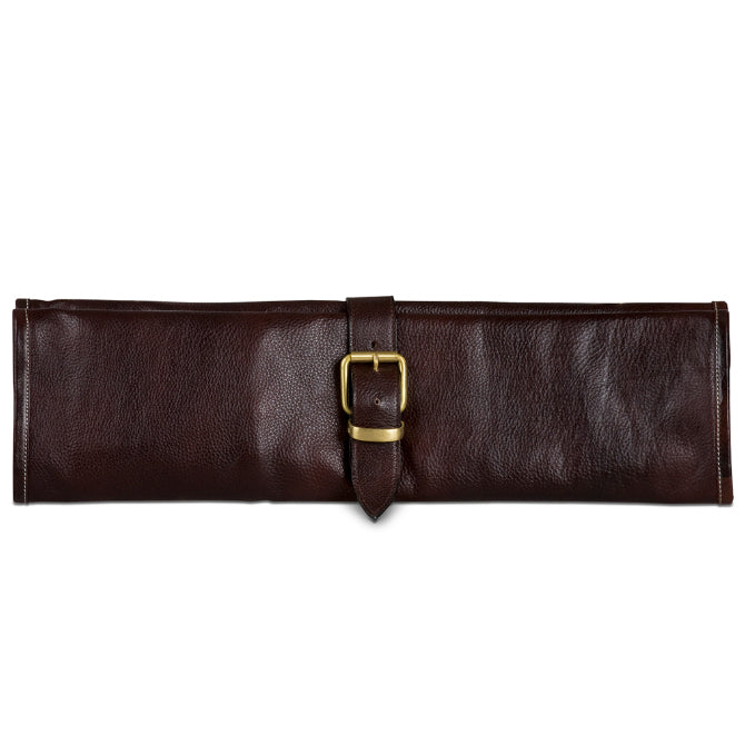 Premium 8-Pocket Leather Knife Roll for Chefs - Professional Knife Storage & Transport for Culinary Tools - Perfect for Kitchen, BBQ, Camping & Travel