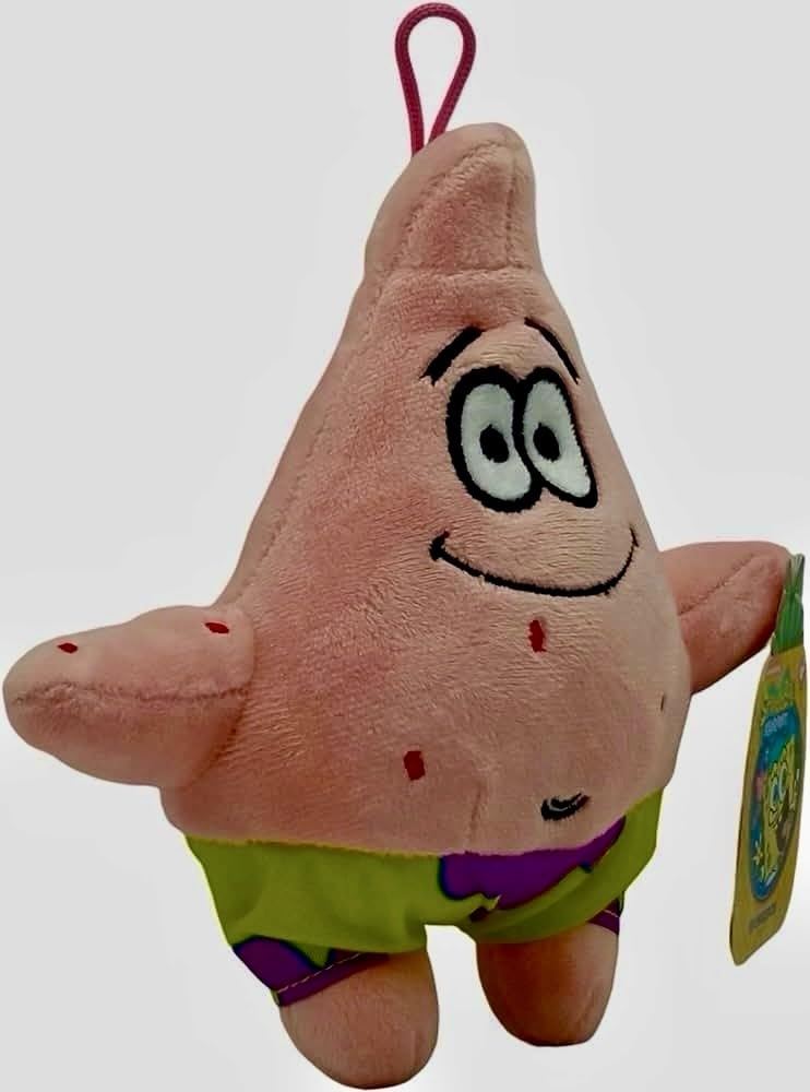 Spongebob Squarepants & Patrick Plush Toy 7-Inch (18cm) - Super Soft Stuffed Animal for Kids, Collectors & Fans | Perfect for Cuddling, Gifts & Home Decor