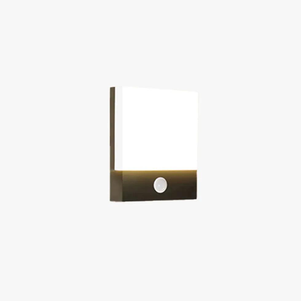 Energy Efficient Outdoor Wall Light - Rectangle Design for Patio, Garden, and Porch Lighting | Weatherproof & Durable LED Exterior Light Fixture