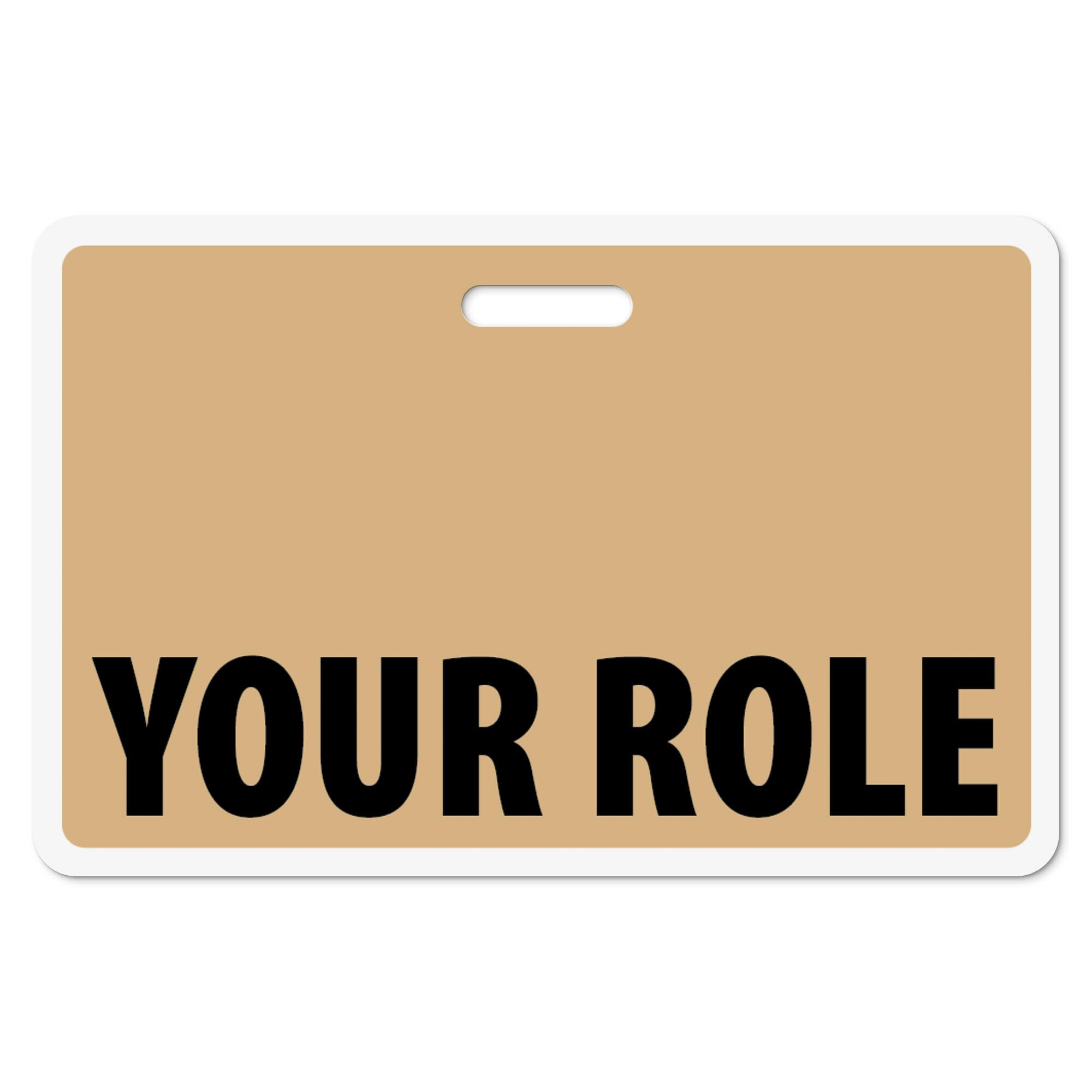 100 Pcs Bulk Custom Full Purple Horizontal Badge Buddy ID Backer Cards - Double Sided Printing with Border - Durable Water Resistant Badge Holders for Nurses, Doctors, Healthcare Professionals - Perfect for Hospital ID Cards, Security Badges & Workplace Identification