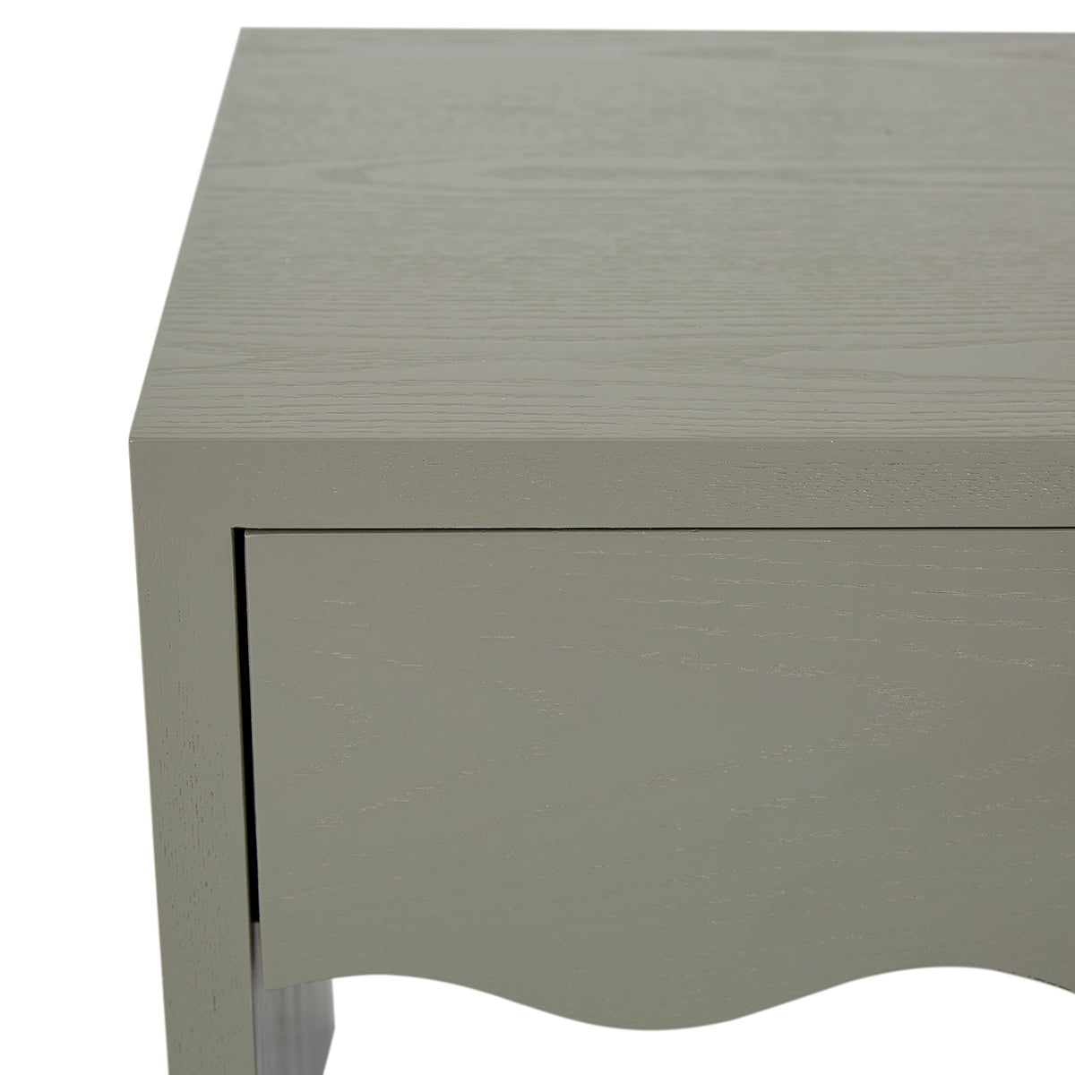 Modern Wooden Nightstand with USB Ports & Drawer - Stylish Bedside Table for Small Spaces, Bedroom, Living Room, or Dorm Room