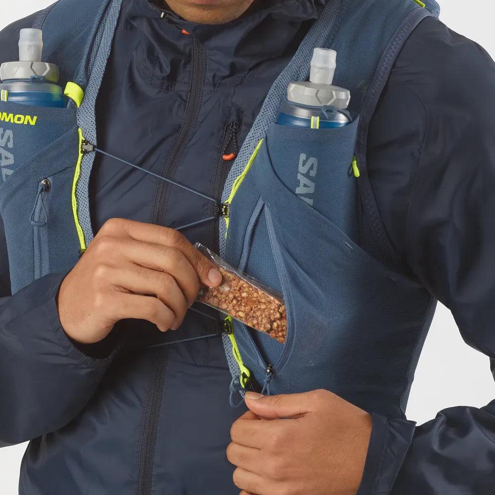 Salomon Unisex ADV Skin 12 Hydration Vest - Lightweight Running Pack for Trail Runners & Hikers - Perfect for Long Distance Running, Hiking & Outdoor Adventures (Model LC2095700)