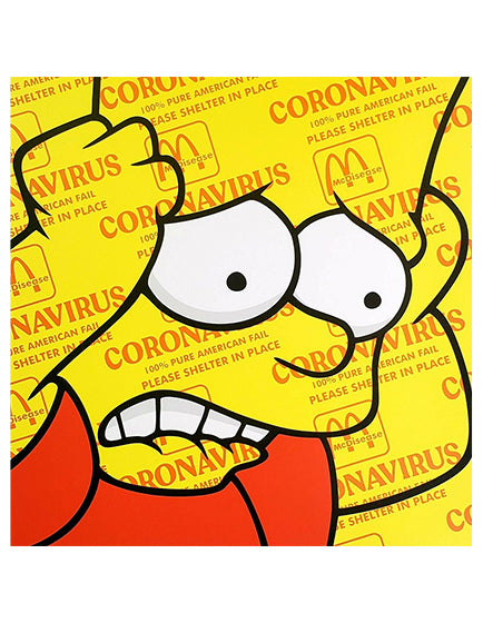 BEN FROST BART ON CORONAVIRUS - Funny Pandemic T-Shirt - Perfect for Gifts, Parties & COVID Humor