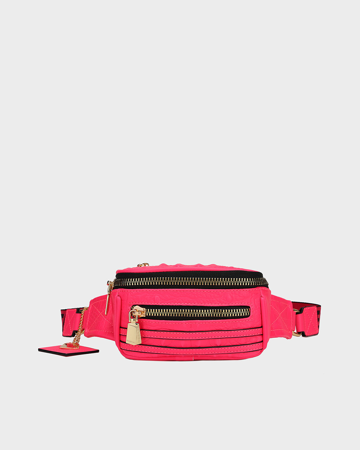 Apollo 2 Mini Fanny Pack Waist Bag in Neon Pink - Stylish Hands-Free Crossbody Bum Bag for Running, Travel, Hiking & Everyday Use