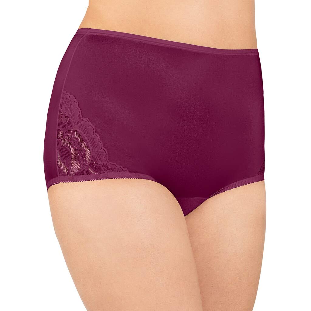 Vanity Fair Women's Perfectly Yours Ravissant Nylon Brief Panties #15712 - Comfortable Everyday Underwear for Work & Leisure