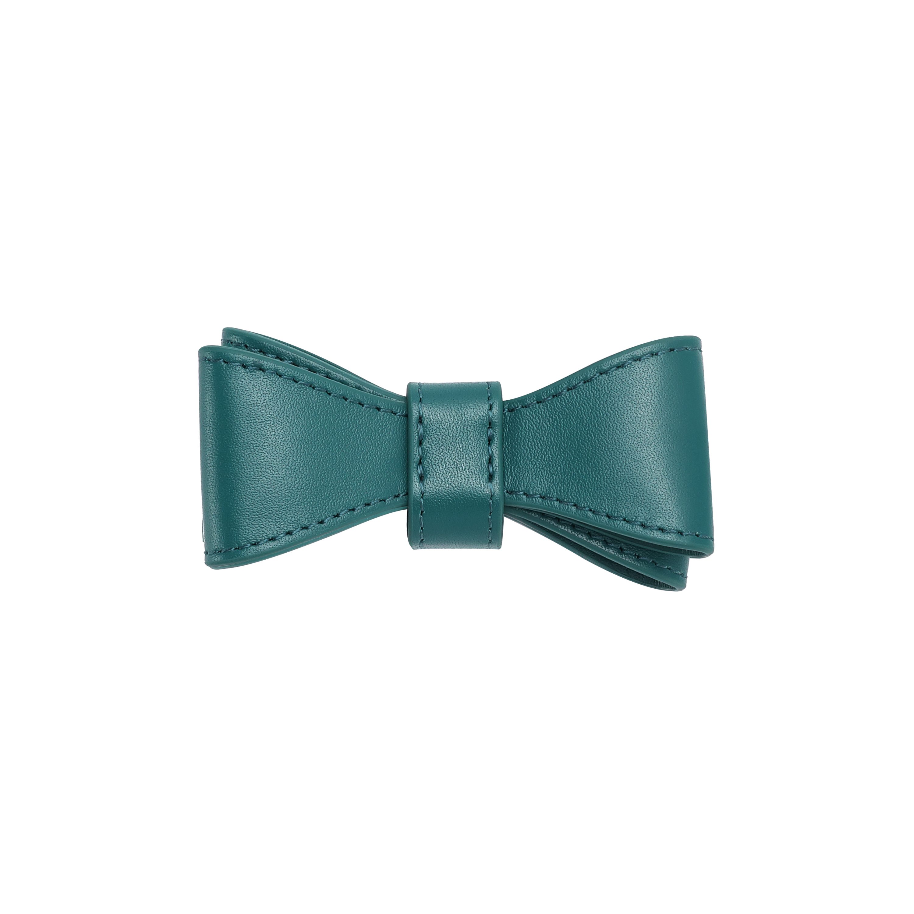 Emerald Green Leather Dog Bow Tie - Adjustable Pet Necktie for Small & Large Dogs - Perfect for Weddings, Parties & Photo Shoots