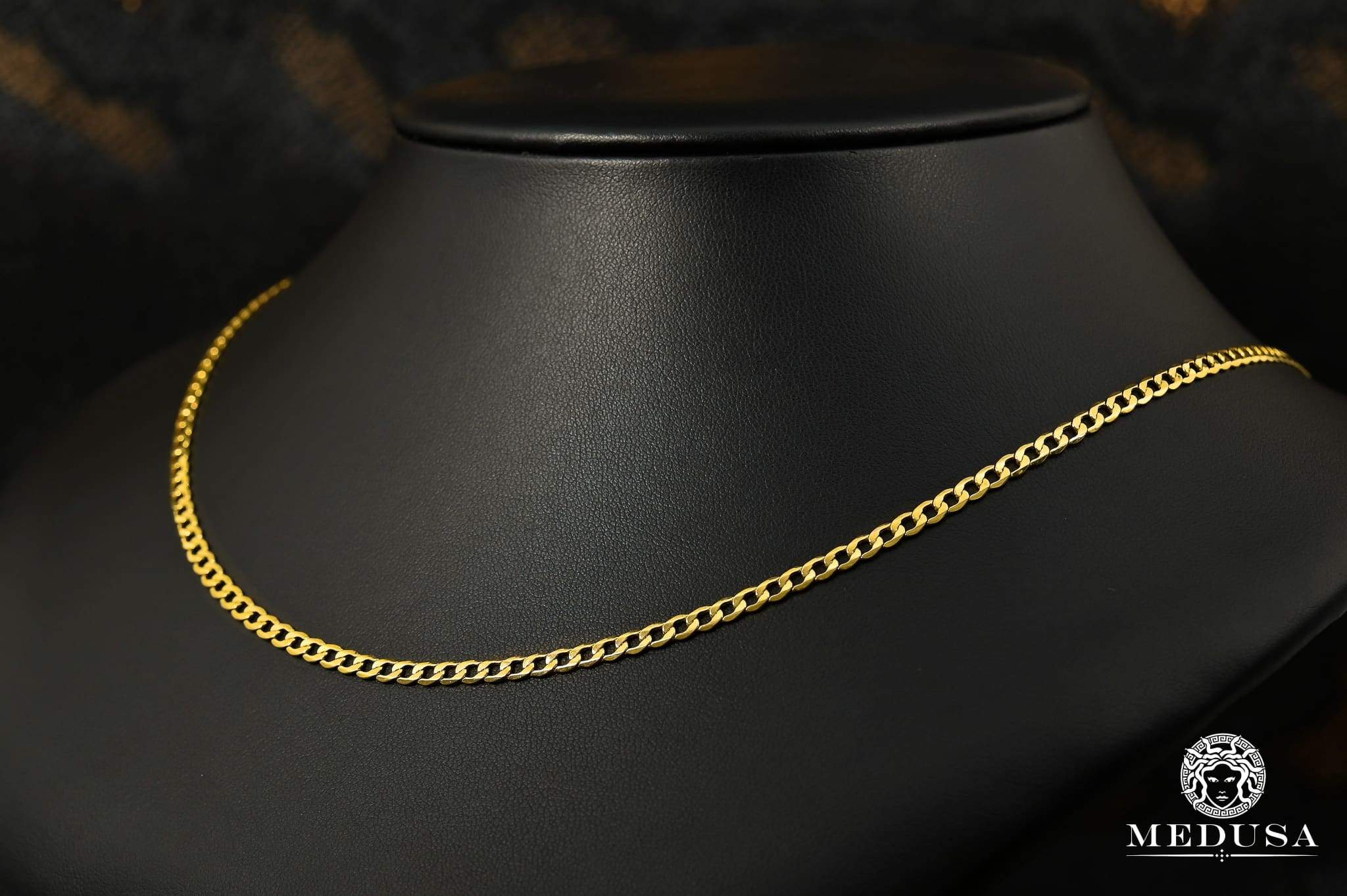 3.5mm Curb Link Hollow Stainless Steel Chain Necklace for Men & Women - Durable & Lightweight Jewelry for Everyday Wear, Gifts & Fashion Accessories