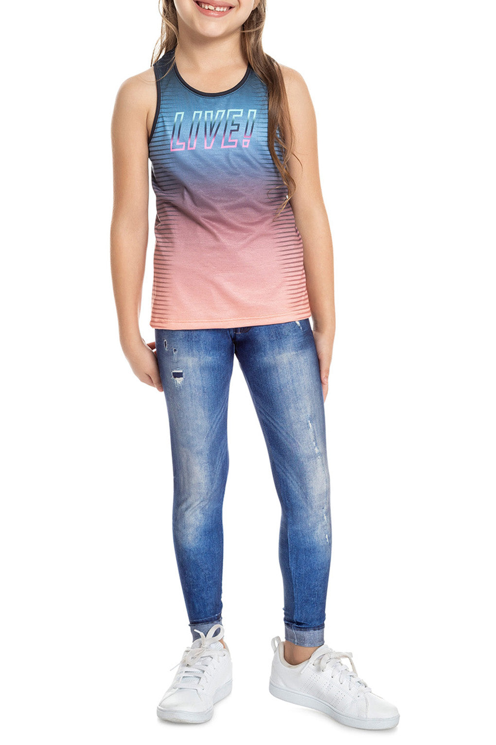 Ultimate Live! Kids Tank Top - Comfortable & Stylish Cotton T-Shirt for Boys & Girls - Perfect for Playdates, School & Summer Activities