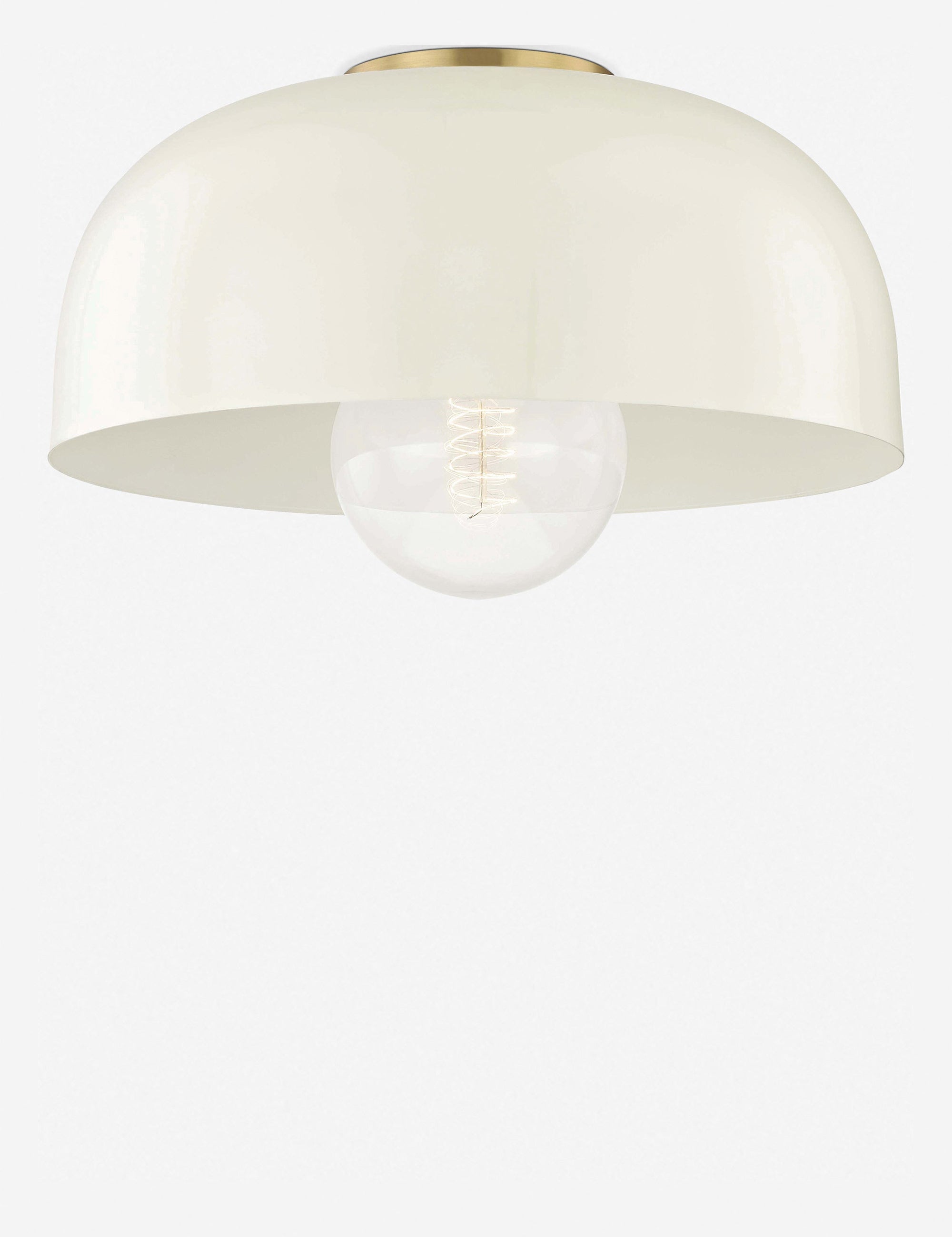 Semi Flush Mount Ceiling Light - Modern LED Fixture for Bedroom, Kitchen, Hallway & Dining Room Lighting