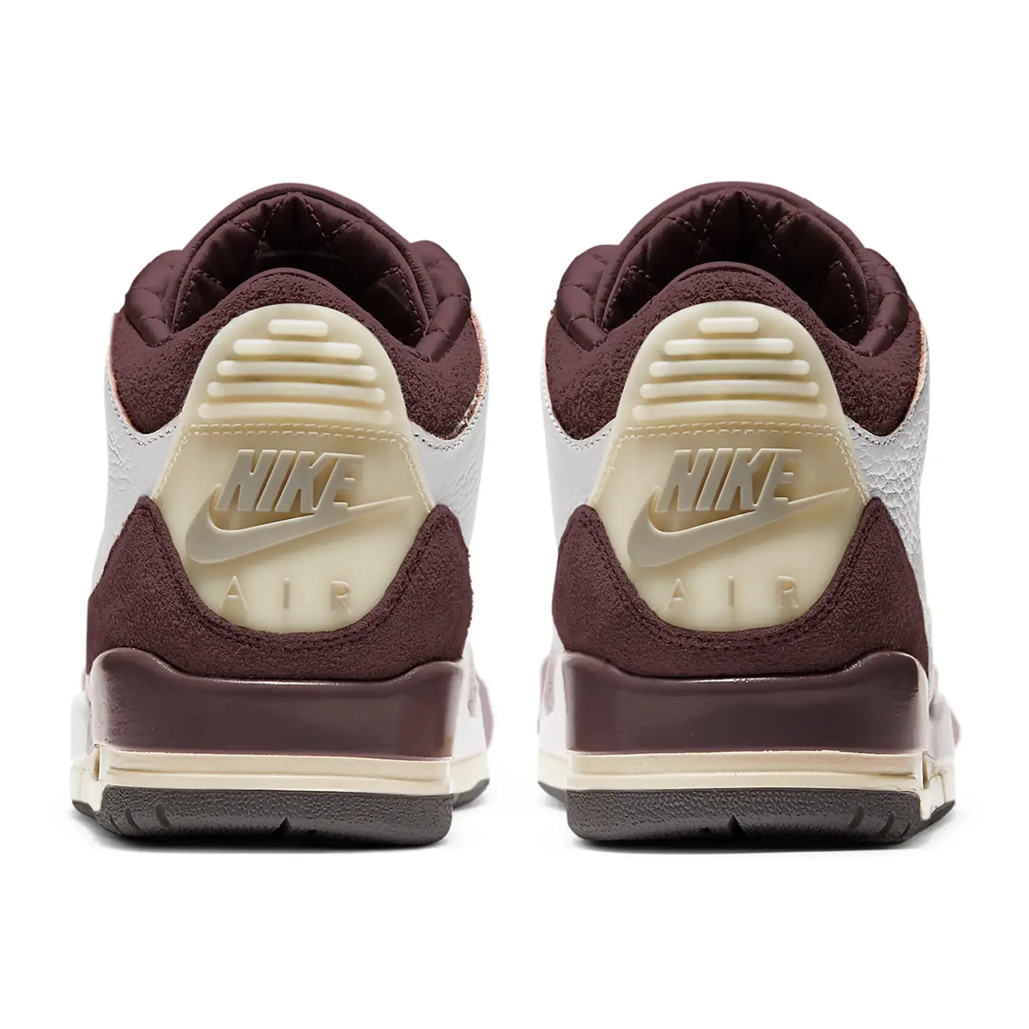 A Ma Maniére x Air Jordan 3 Retro Burgundy Crush Women's Sneakers - Stylish & Comfortable for Casual Wear, Street Fashion & Sneaker Collecting