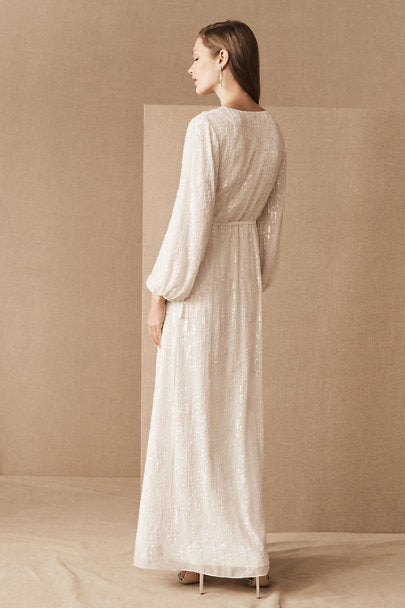 BHLDN Casey Dress - Elegant Floral Lace Wedding Gown for Brides & Bridesmaids | Perfect for Beach Weddings & Formal Events