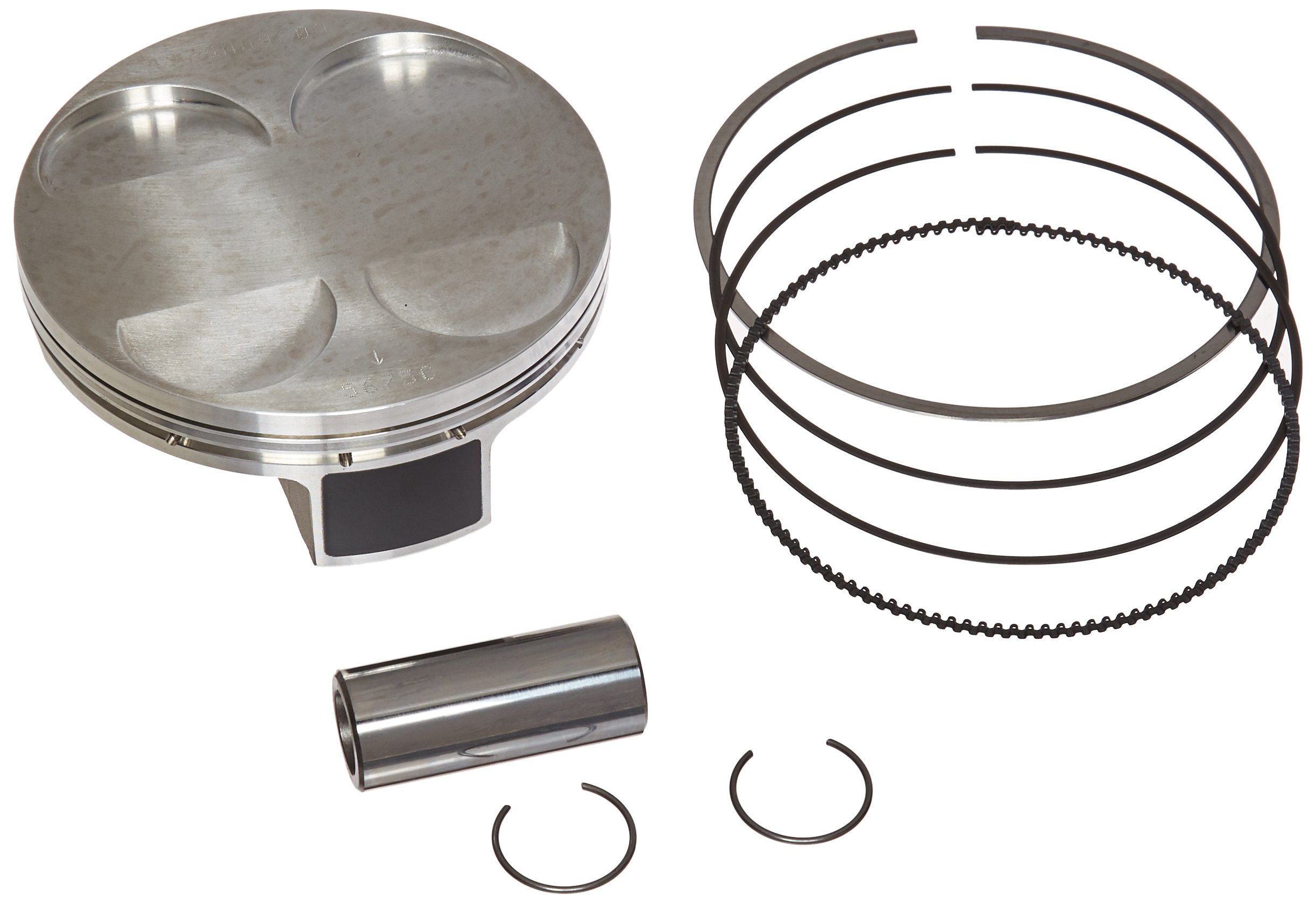 Wiseco 4978M09600 96.00mm 12:1 Compression 449cc High Performance Motorcycle Piston Kit - Perfect for Engine Rebuilds & Racing Upgrades