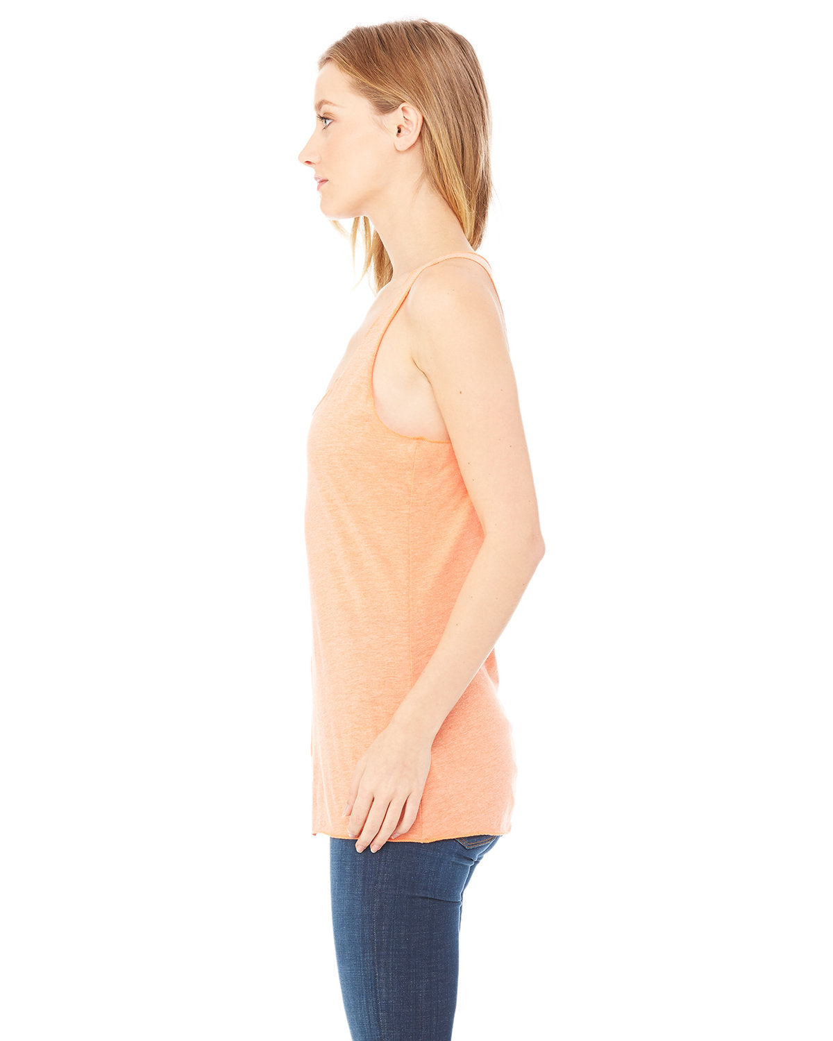 Bella + Canvas 8430 Women's Triblend Racerback Tank Top - Soft Breathable Fabric for Yoga, Gym & Summer Casual Wear