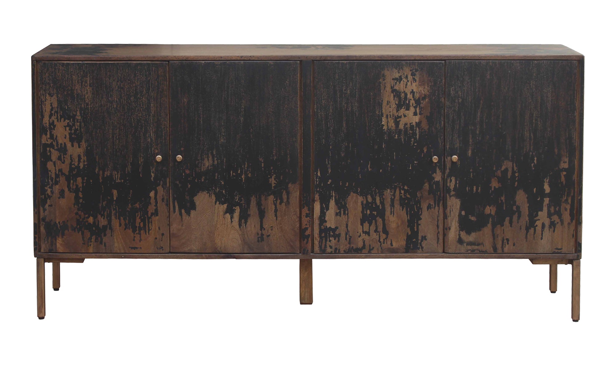 Modern Wooden Sideboard for Artists - Moe's Furniture PP 1003 02 - Perfect for Studio Storage & Home Decor