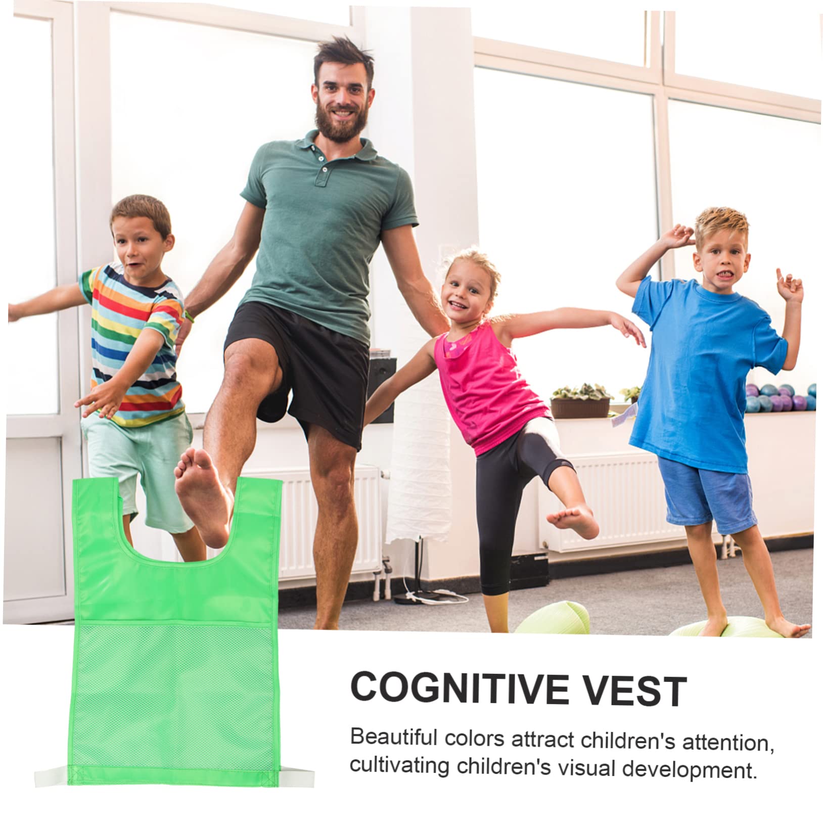 BELLIFFY Reflective Game Vest - Breathable Mesh Sports Vest for Kids & Adults - Early Educational Training Bibs & Jerseys - Durable Polyester Material - Perfect for Soccer, Basketball & Team Sports Practice