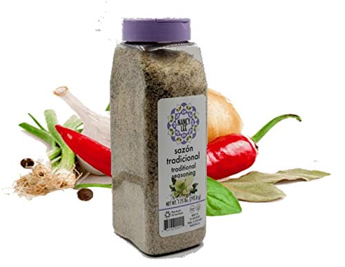 Nancy Lee Traditional Seasoning Sazón Tradicional - 1.75 lbs (794g) Pack of 1 - Authentic Latin Flavor for Rice, Beans & Meat Dishes