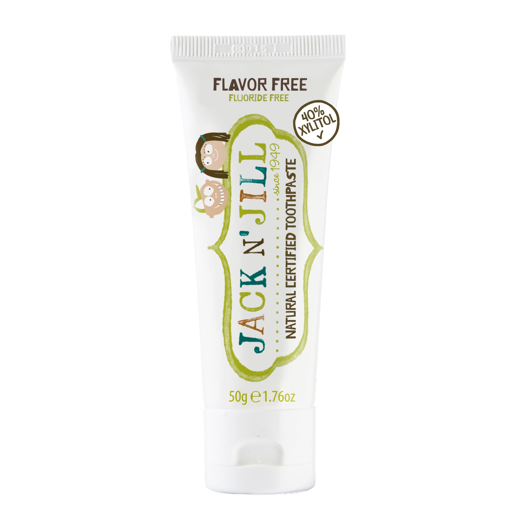 Organic Baby Toothpaste for Infants & Toddlers - Fluoride-Free, Xylitol Enriched, BPA-Free Training Toothpaste - Natural Flavor, 1.76 oz (Pack of 1) - Safe for First Teeth & Gentle Gum Care During Teething