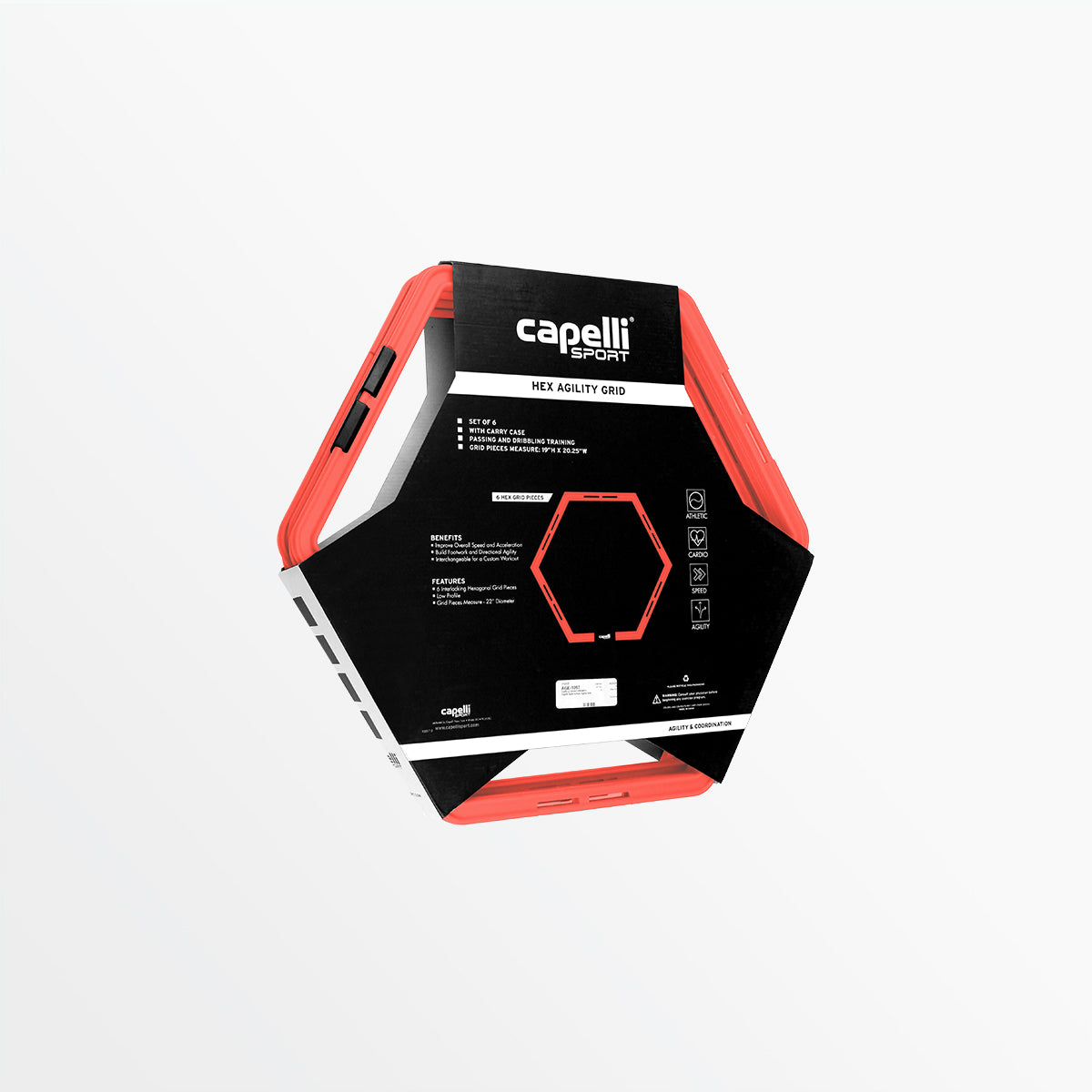 Agility Grid - High-Performance Training Equipment for Speed & Agility Drills | Perfect for Athletes, Football, Soccer & Fitness Training