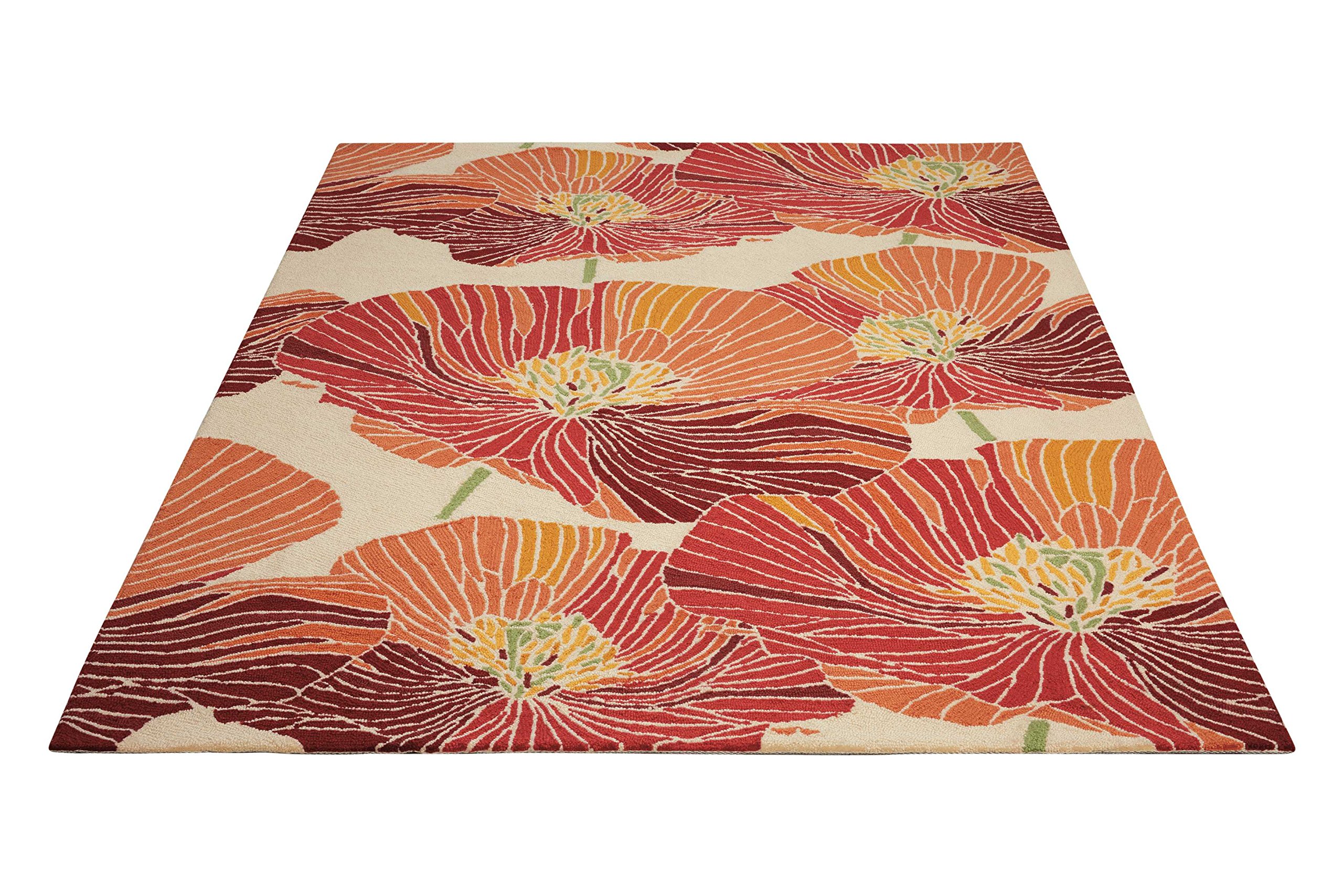 Nourison Fantasy Floral Sunset 3'6