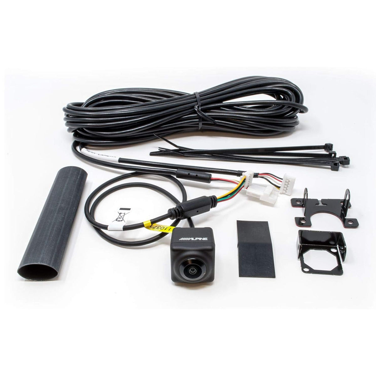 Alpine HCE C2600FD Multi-View Front Camera System for Trucks & RVs - HD 1080p Night Vision, Waterproof Backup Camera with Parking Guidelines - Perfect for Safe Driving, Parking & Towing