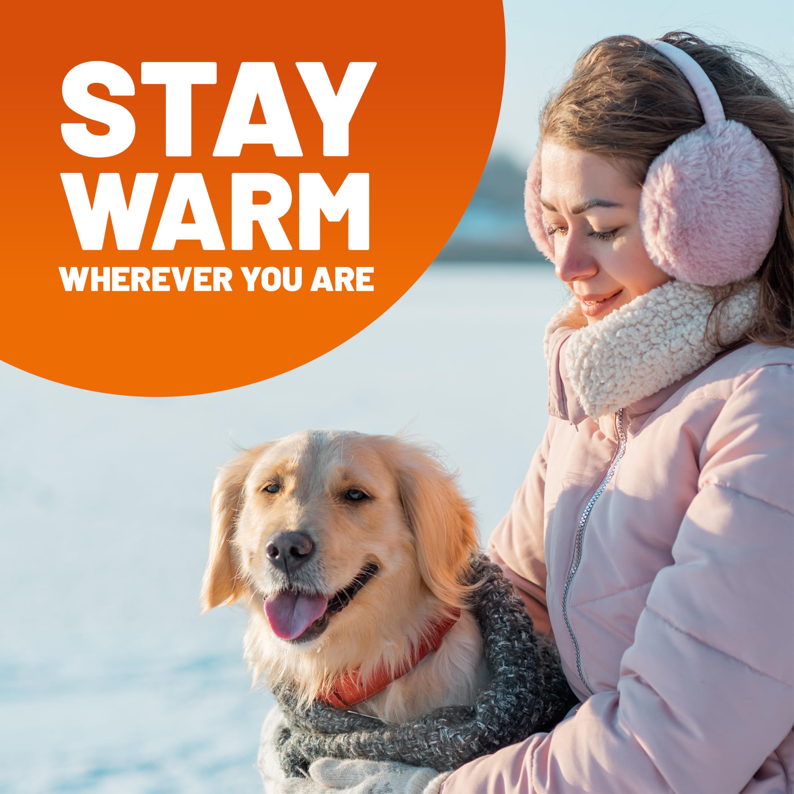HotHands Hand Warmers - 40 Pairs (80 Count) - Long Lasting 10 Hours of Heat - Air Activated Warmers for Outdoor Activities, Hunting, Skiing & Winter Sports - Ready to Use Hand Warmers (Model 8368342)