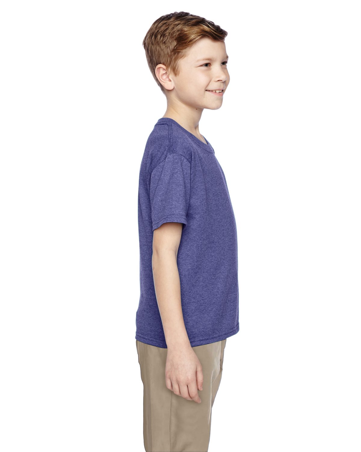 Fruit of the Loom Boys' T-Shirts 5-Pack - 100% Cotton Comfort Fit Crewneck Tees for Everyday Wear, School & Play | Soft Breathable Fabric for Active Kids