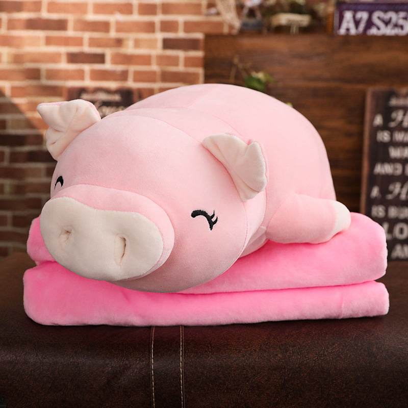 Adorable Pink Stuffed Pig Plush Toy - Soft & Huggable Cute Piggy Plushie for Kids, Girls & Boys | Perfect for Bedroom Decor, Birthday Gifts & Cuddling