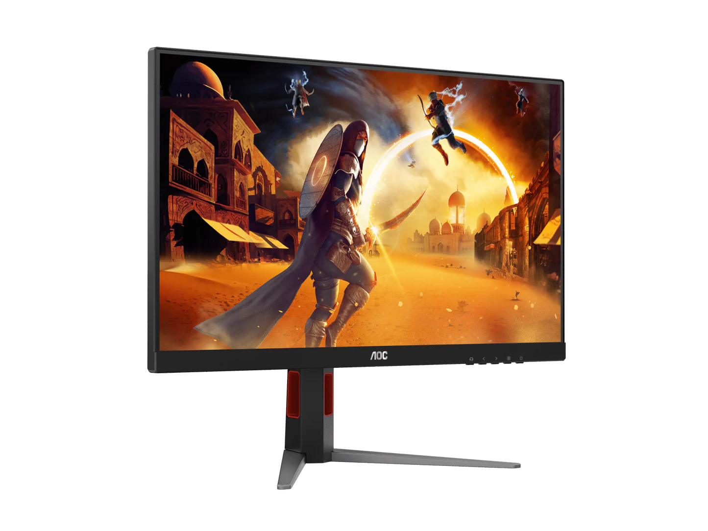 AOC Q27G4 27-Inch 1440P 180Hz IPS Gaming Monitor - WQHD 2560x1440, 1ms Response, AMD FreeSync, HDR Ready for PC & Console Gaming