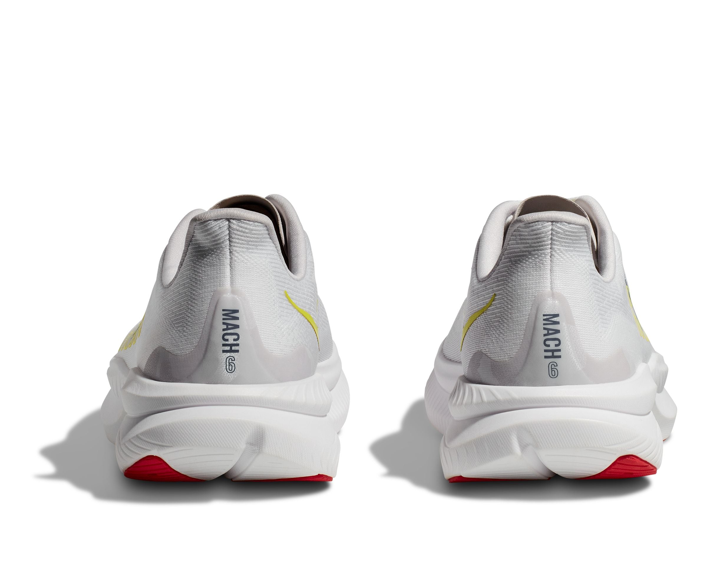 M Mach 6 White Nimbus Cloud Running Shoes - Lightweight Performance Sneakers for Men & Women - Perfect for Jogging, Gym Workouts & Daily Wear