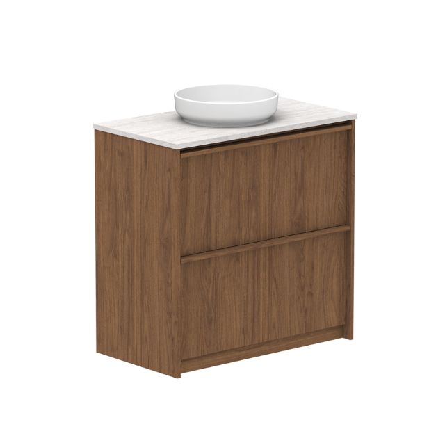 ADP Eli Floor Standing Vanity - Modern Bathroom Vanity with Sink & Storage | Perfect for Small Bathrooms, Powder Rooms & Master Bath Suites