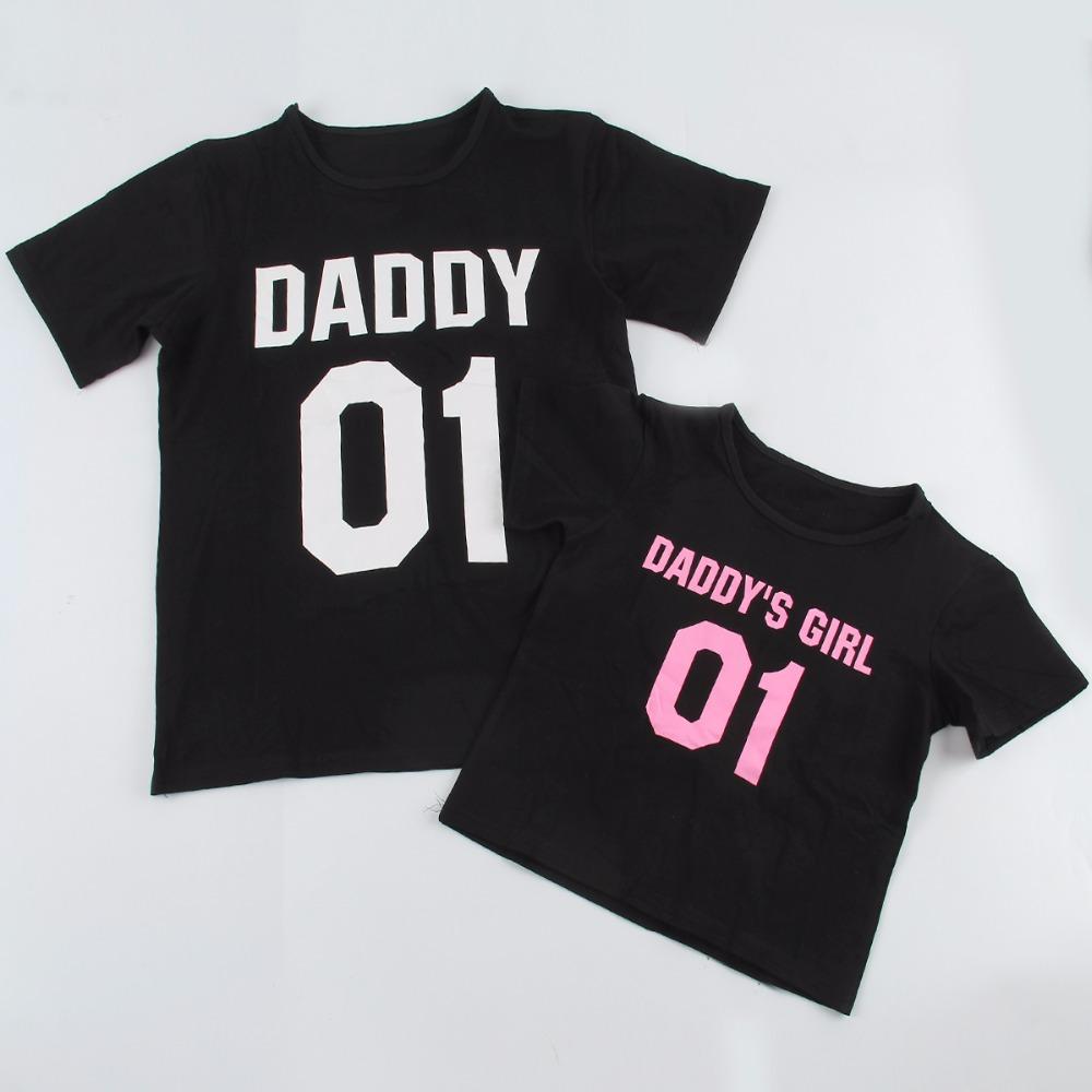 Dad and Daughter Matching T-Shirts - Cute Father & Child Outfits for Family Photos, Holidays & Special Occasions