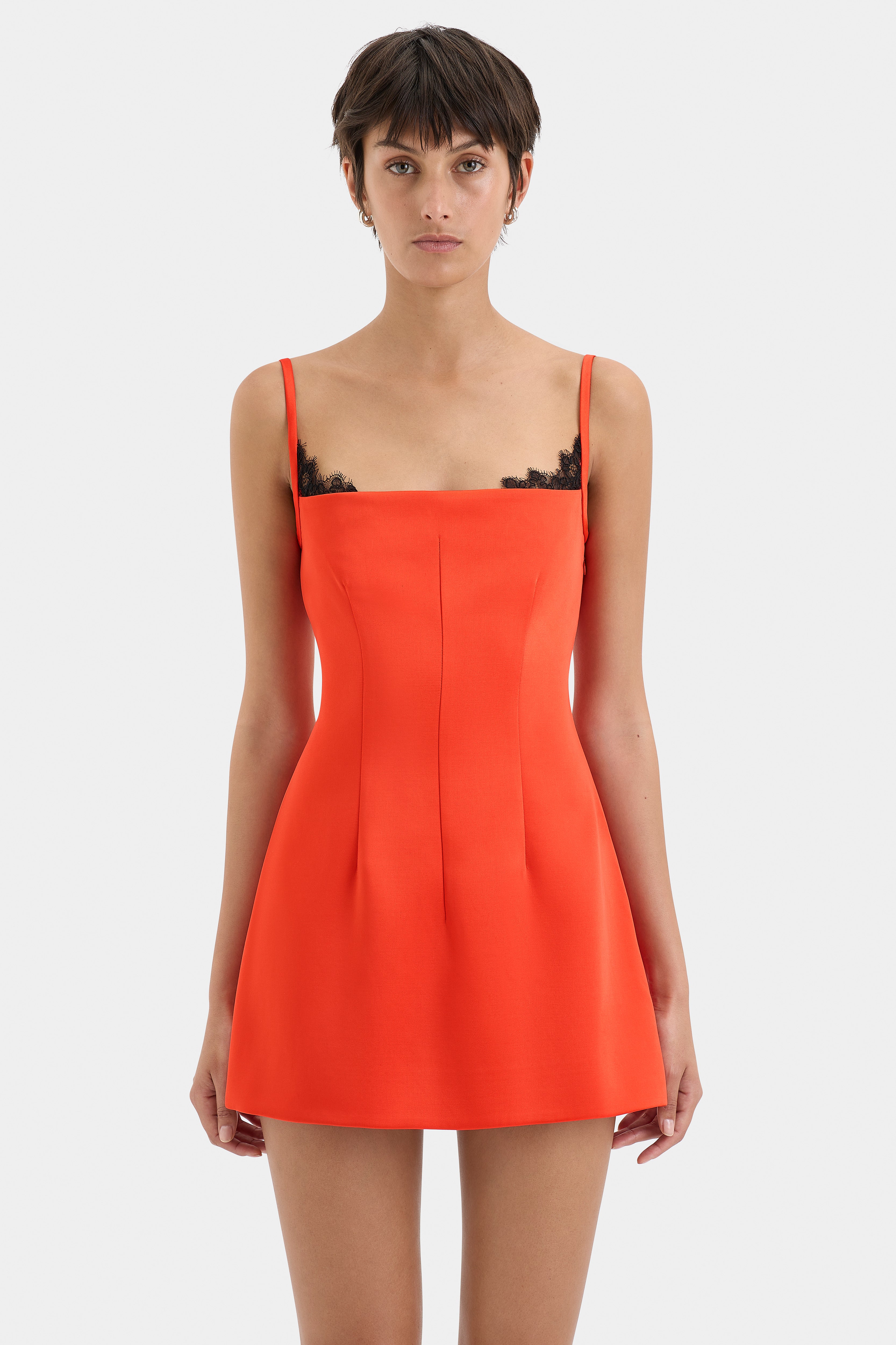 Poppy Contoured Mini Dress - Women's Sexy Bodycon Party Dress for Night Out, Clubwear & Date Night Outfits