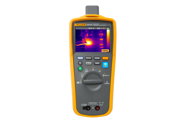 Fluke 279FC/IFLEX Wireless True RMS Thermal Multimeter with iFlex - Professional HVAC, Electrical & Industrial Temperature Measurement Tool