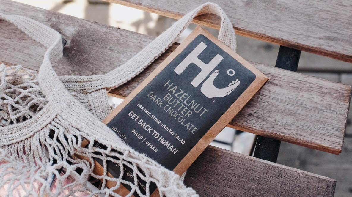 Hu Vegan Chocolate Bars - 12 Pack Hazelnut Praline Dark Chocolate | Gluten Free, Paleo, Non GMO, Kosher Certified | 2.1oz Each Bar | Perfect for Gifts, Snacking & Vegan Desserts