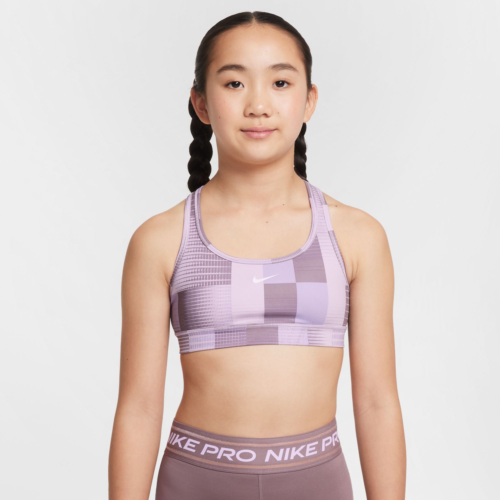 Nike Youth Dri-FIT Reversible Sports Bra for Girls - Breathable Workout Top for Running, Yoga & Gym Activities