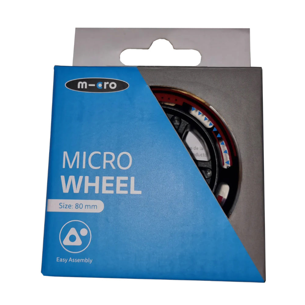 80mm Clear Polyurethane Scooter Wheels - High Performance Replacement Wheels for Smooth Riding - Perfect for Commuting, Tricks, and Urban Travel