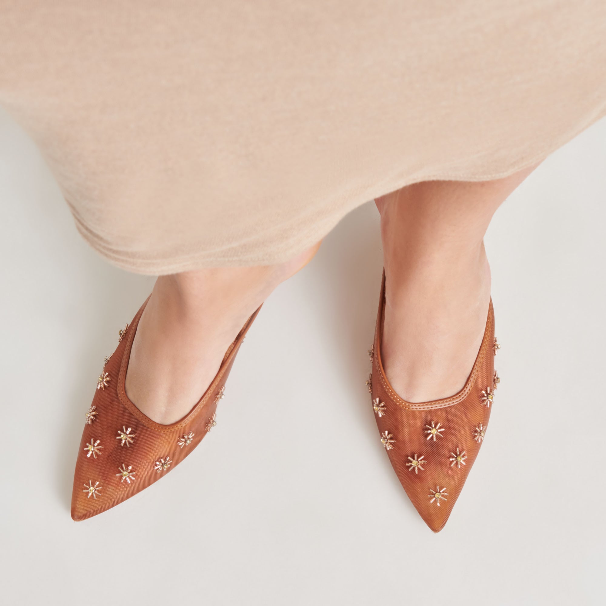CLARA WIDE HEELS SADDLE MESH - Comfortable Women's Chunky Heel Sandals for Summer, Beach, and Casual Outfits