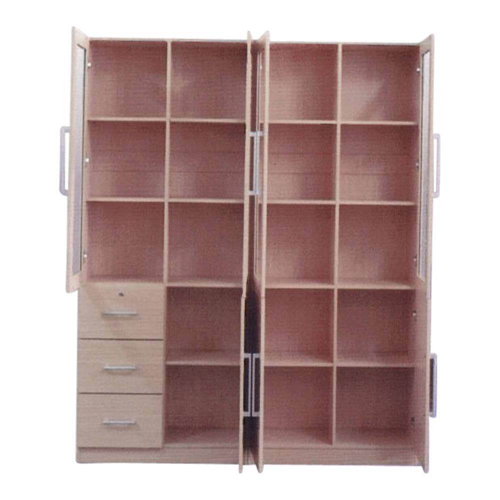 Moselle II Display Bookshelf - Modern Wooden Bookcase for Home & Office - Perfect for Living Room, Bedroom, and Study Organization