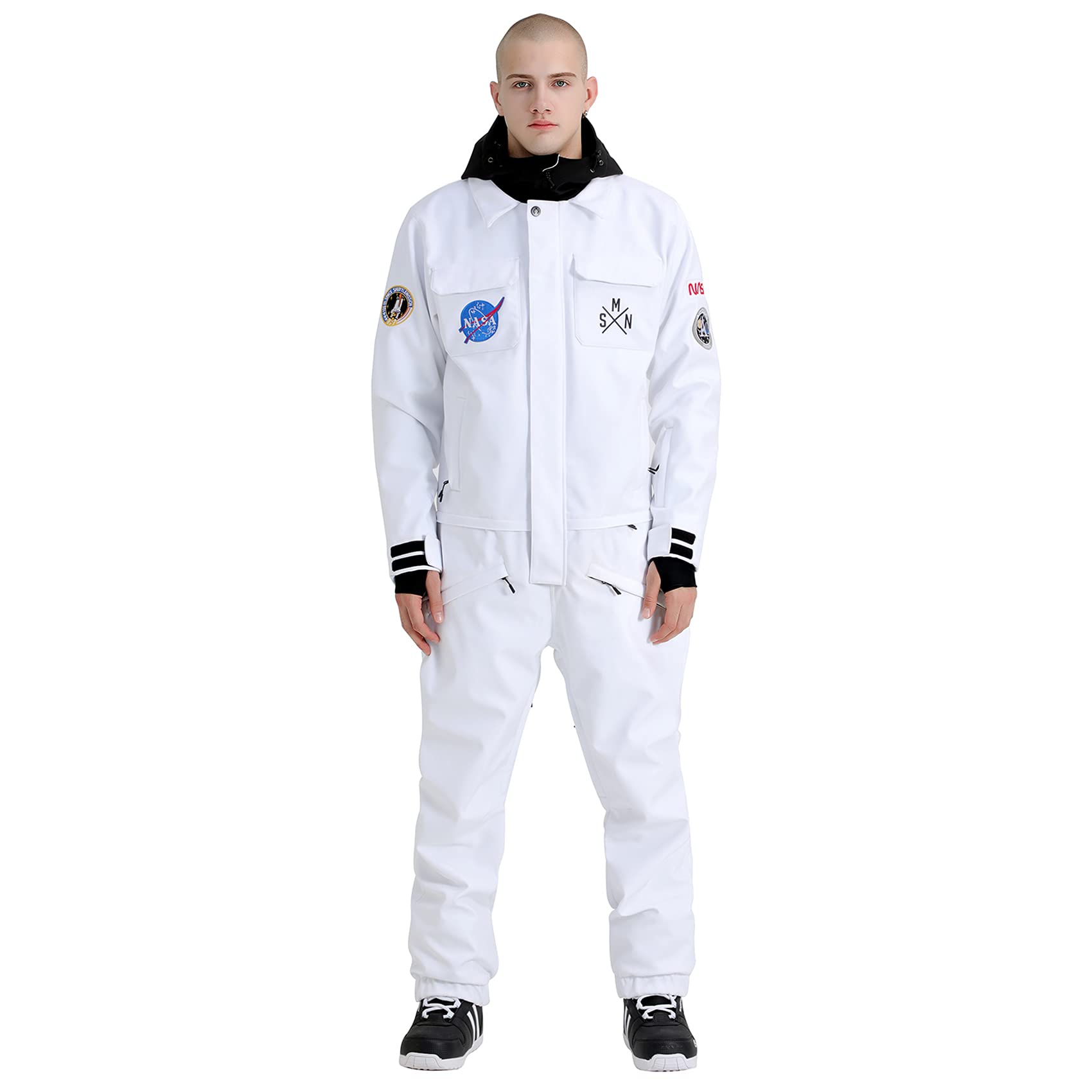 Waterproof Windproof Insulated Ski Suit for Women & Men - GSOU SNOW One Piece Snowsuit for Skiing, Snowboarding & Winter Sports | Perfect for Ski Resorts & Cold Weather Activities