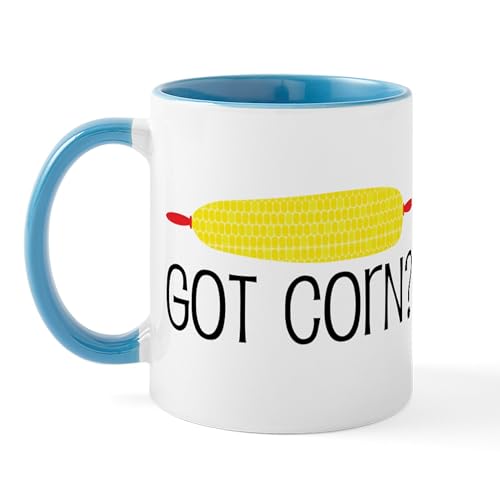 White/Blue Inside - Got Corn Mug