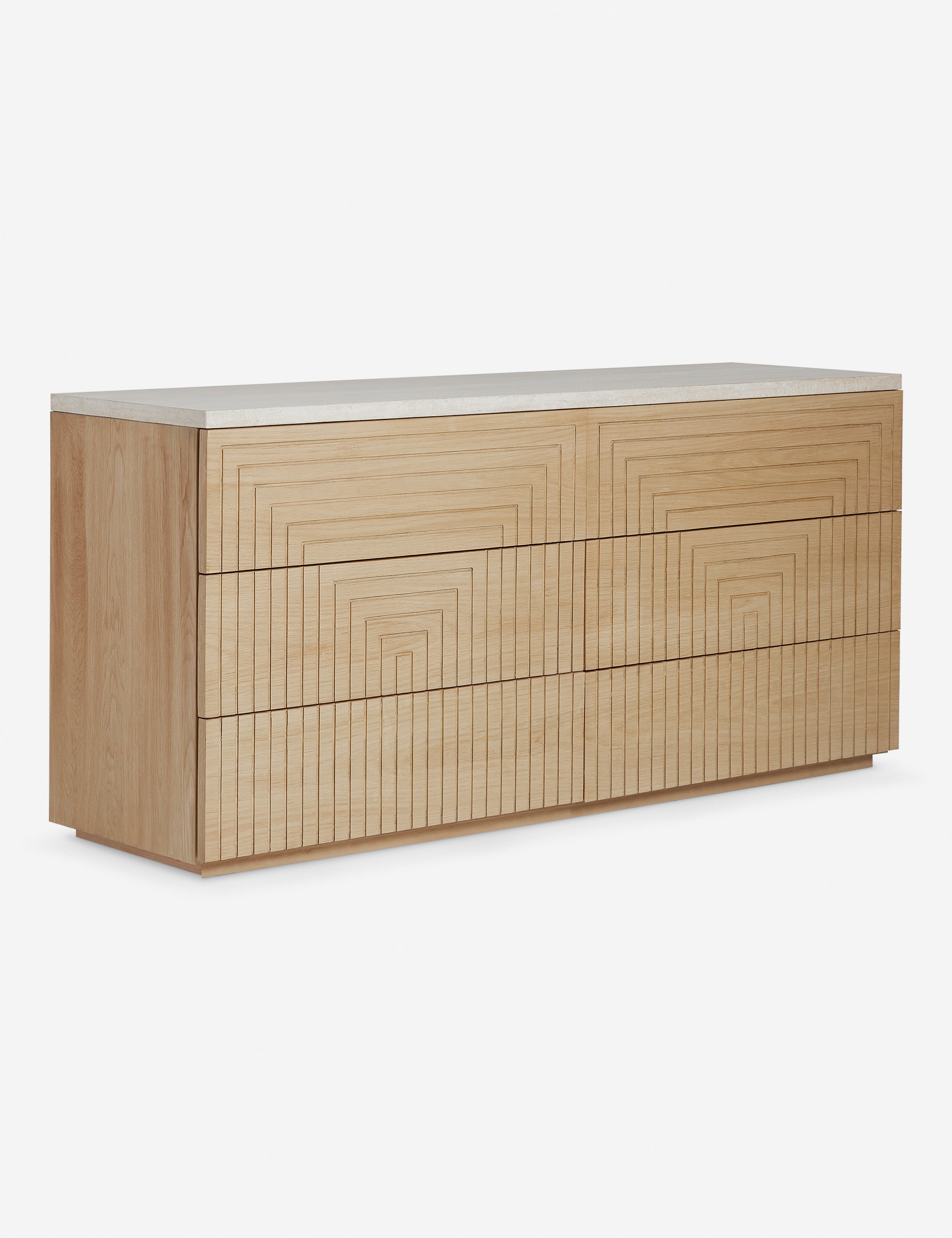 Rayner Dresser - 6-Drawer Wooden Chest for Bedroom Storage & Organization | Perfect for Clothes, Accessories & Home Decor