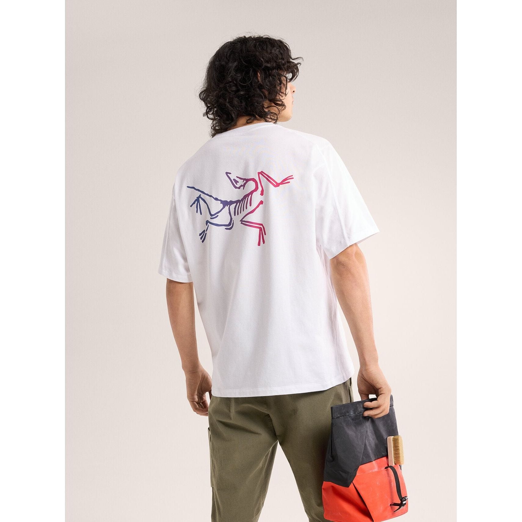 Arc'teryx Men's Kragg Short Sleeve Cotton Logo T-Shirt - Casual & Outdoor Wear for Hiking, Travel & Everyday Comfort