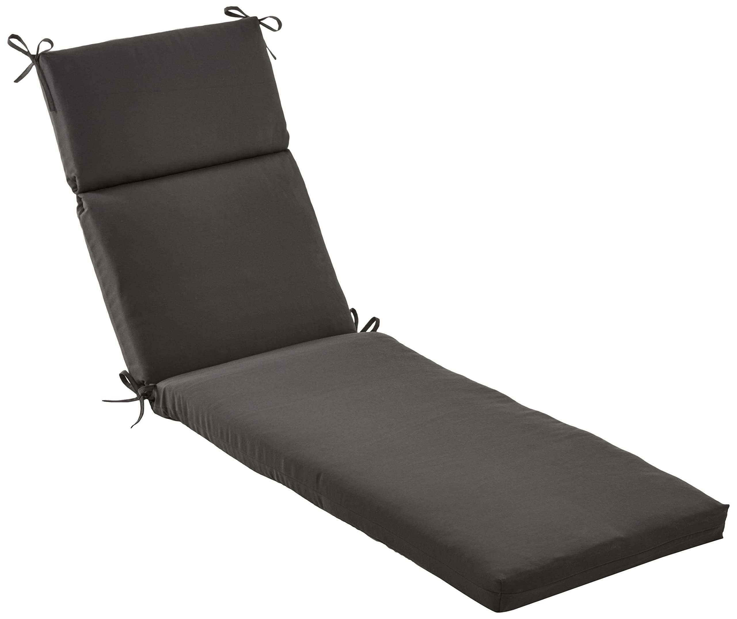 Premium Plush Fiber Fill Patio Chaise Lounge Cushion - 72.5