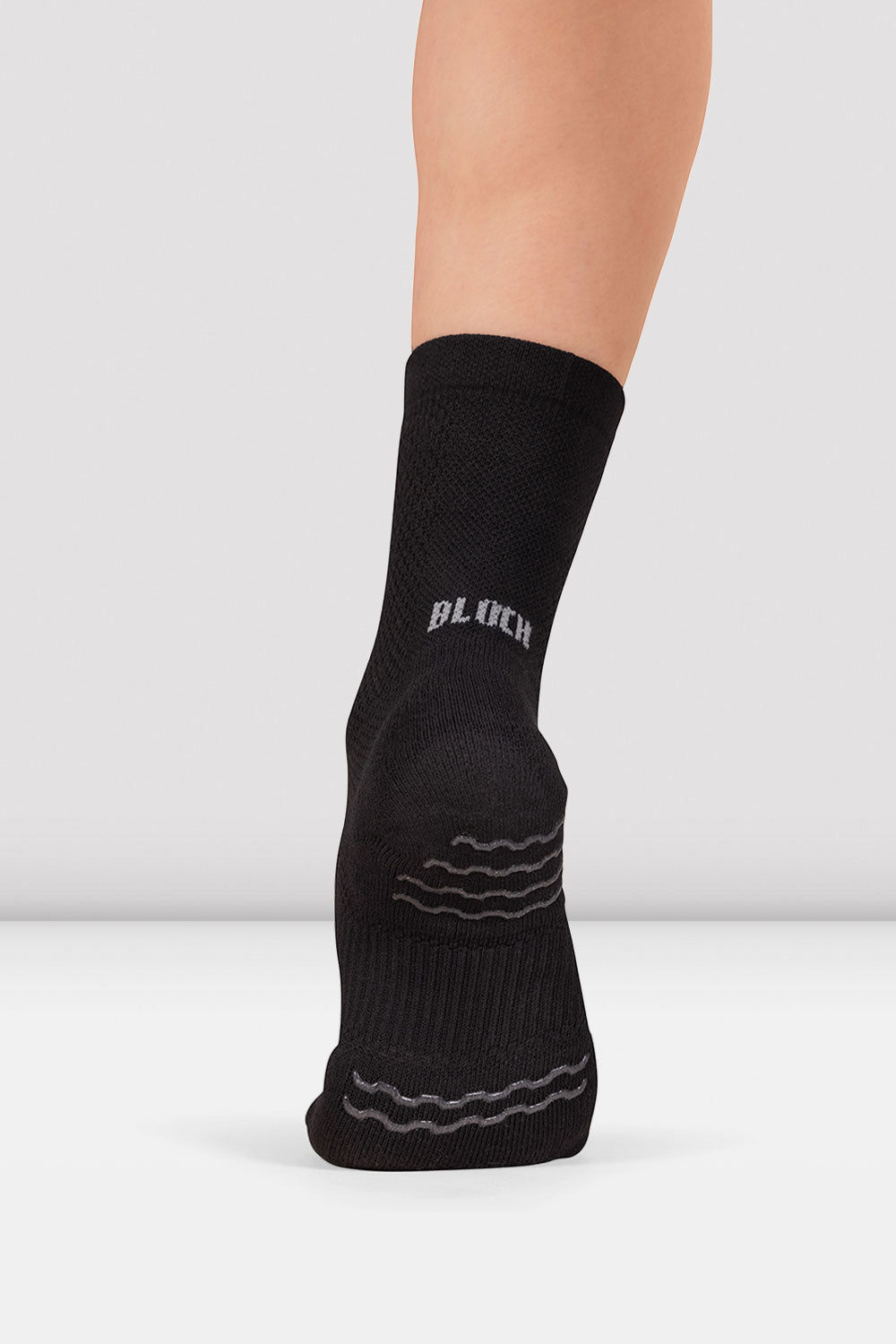 Blochsox Crew Length Dance Socks for Ballet, Jazz & Contemporary - Comfortable Non-Slip Performance Socks for Dancers & Athletes - Perfect for Studio Practice, Performances & Workouts