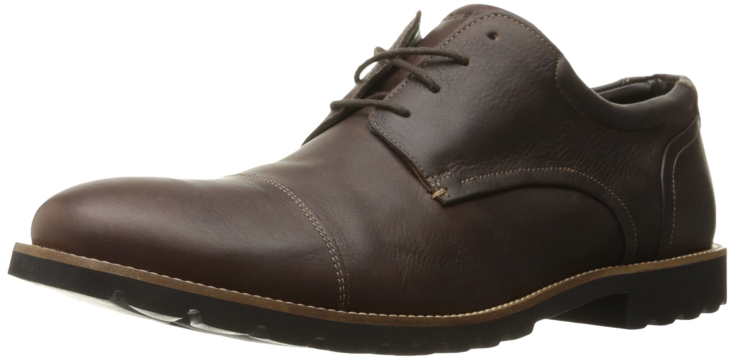 Rockport Men's Channer Plain Toe Oxford Dress Shoes - Comfortable & Stylish Business Casual Shoes for Work, Office & Formal Occasions