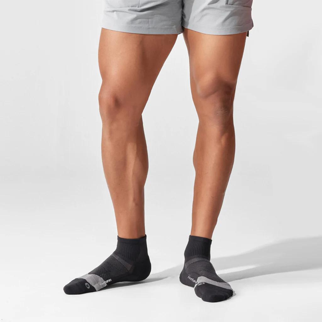 Elite Ultra Light Quarter Tennis Socks - Breathable Cushioned Athletic Socks for Men & Women - Perfect for Tennis, Running, Gym & Sports Activities